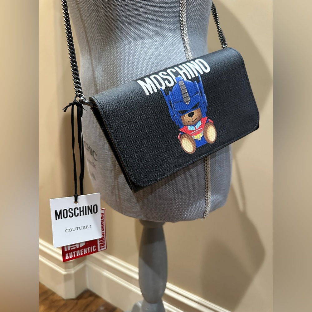 Moschino x Transformers Bear WOC by Jeremy Scott NWT